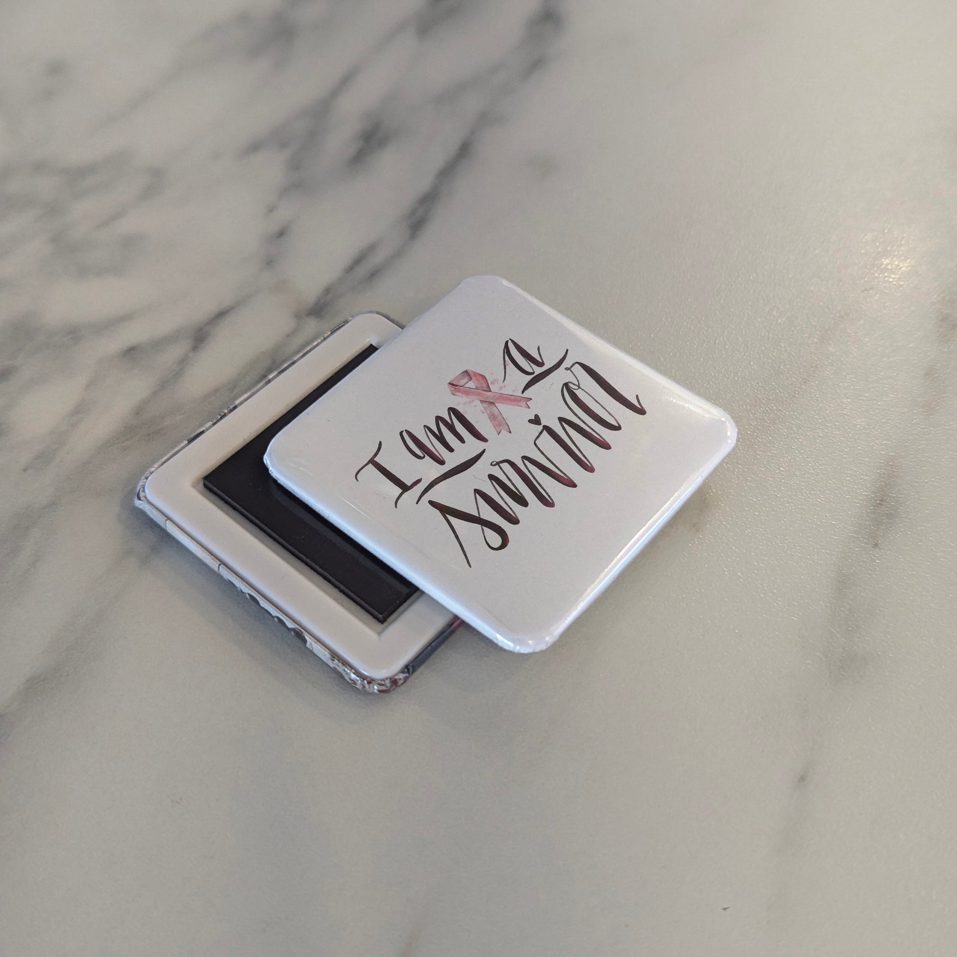 I Am a Survivor Fridge Magnet - PhiloPerse