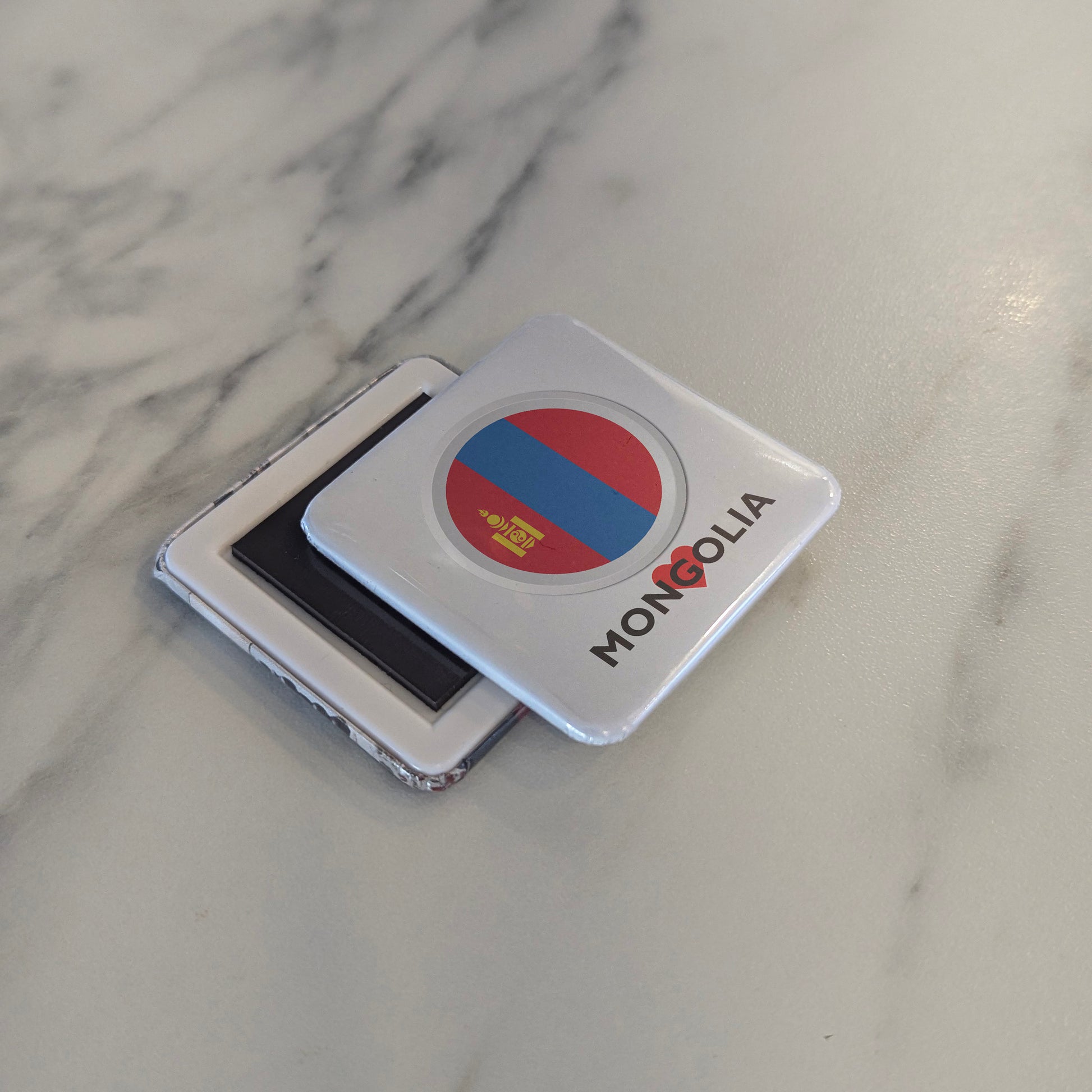 I Love Mongolia Fridge Magnet - PhiloPerse
