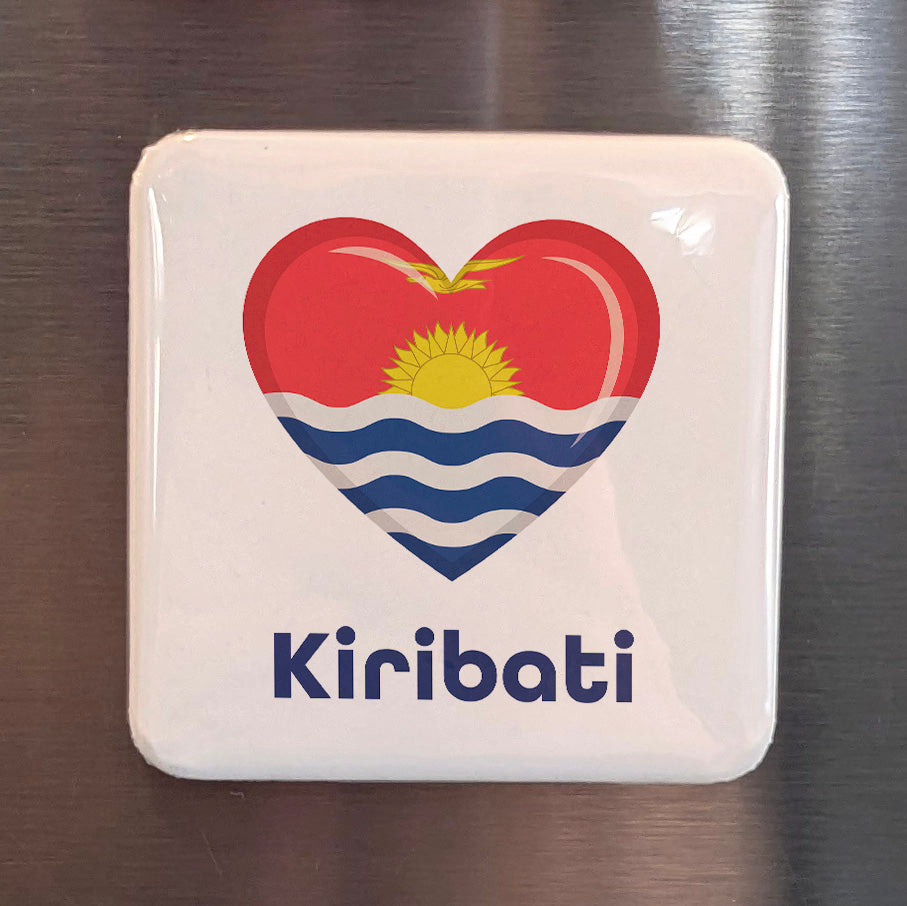 Kiribati Flag Fridge Magnet - PhiloPerse