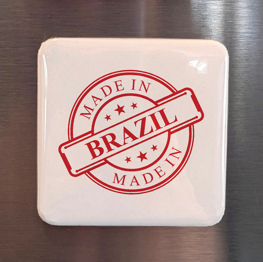 Made in Brazil Fridge Magnet - PhiloPerse