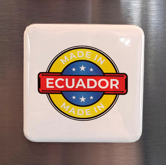Made in Ecuador Fridge Magnet - PhiloPerse