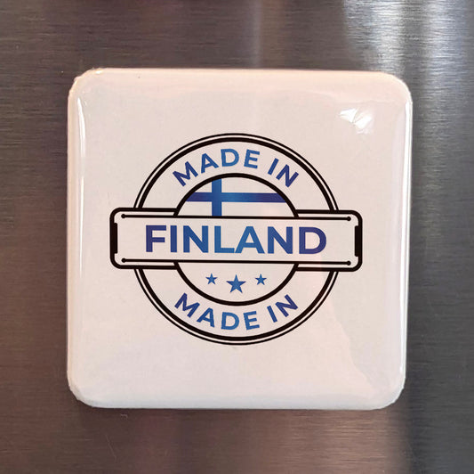 Made in Finland Fridge Magnet - PhiloPerse