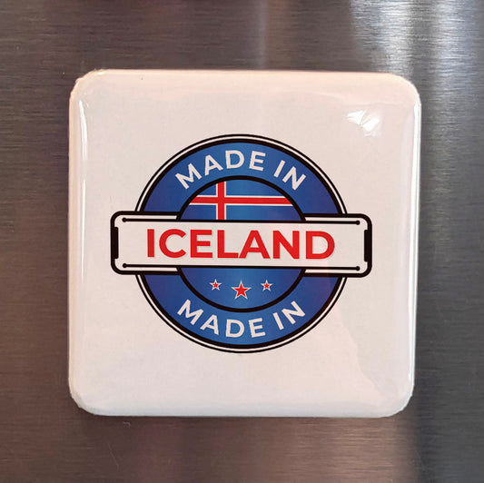 Made in Iceland Fridge Magnet - PhiloPerse