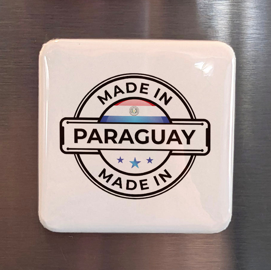Made in Paraguay Fridge Magnet - PhiloPerse