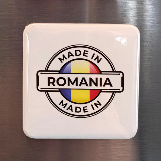 Made in Romania Fridge Magnet - PhiloPerse