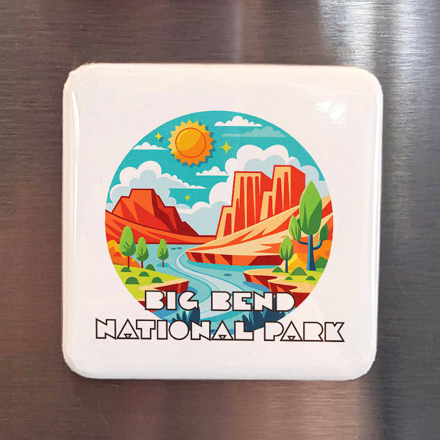 Big Bend National Park Fridge Magnet - PhiloPerse