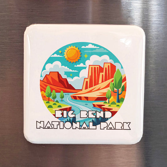Big Bend National Park Fridge Magnet - PhiloPerse