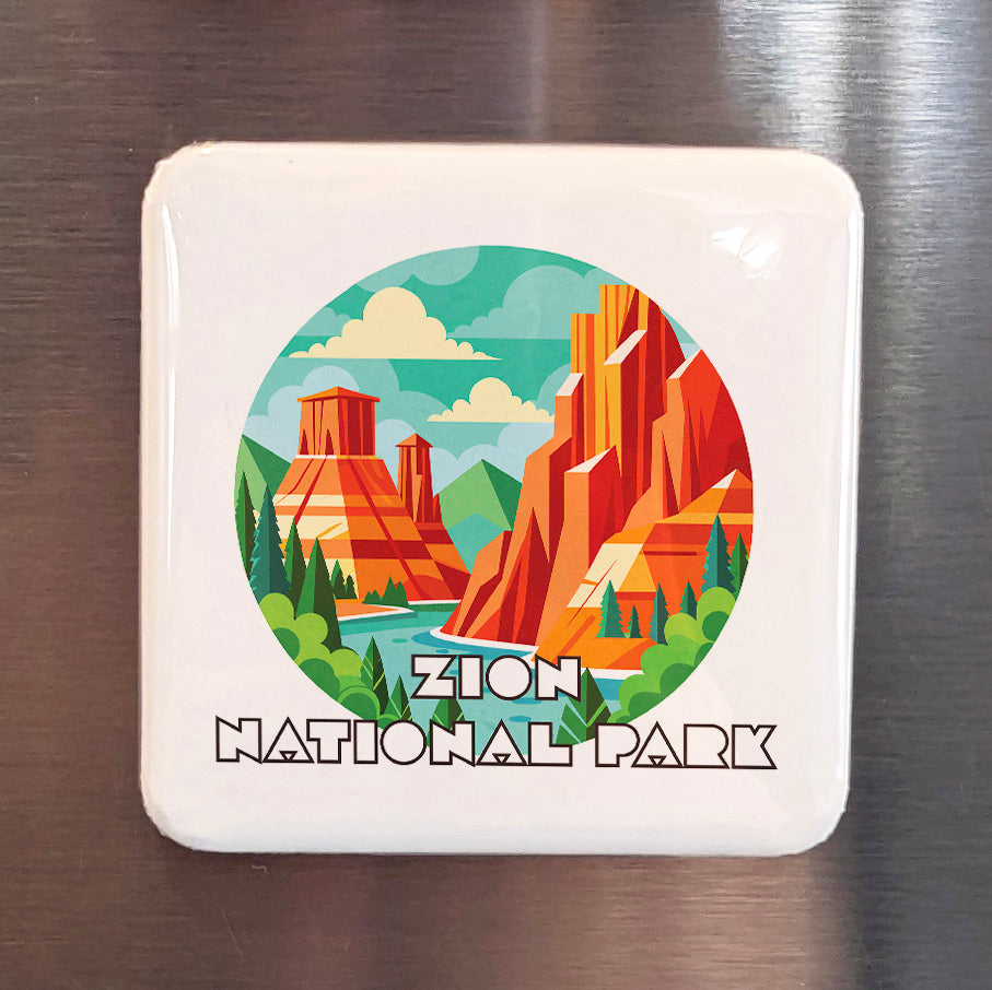 Zion National Park Fridge Magnet - PhiloPerse
