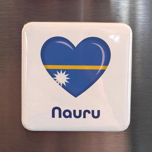 Nauru Flag Fridge Magnet - PhiloPerse