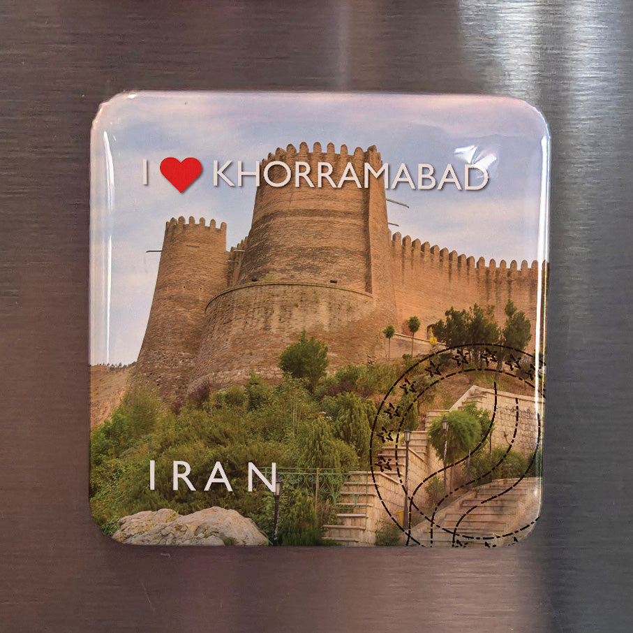 I Love Khorramabad Fridge Magnet - PhiloPerse