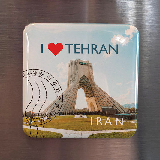I Love Tehran V.1 Fridge Magnet