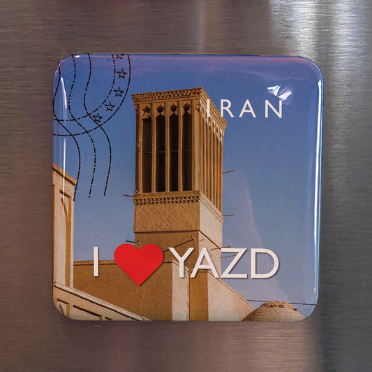 I Love Yazd Fridge Magnet