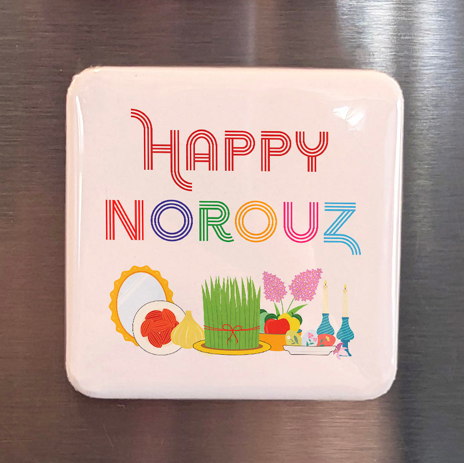 Happy Norouz Fridge Magnet - PhiloPerse