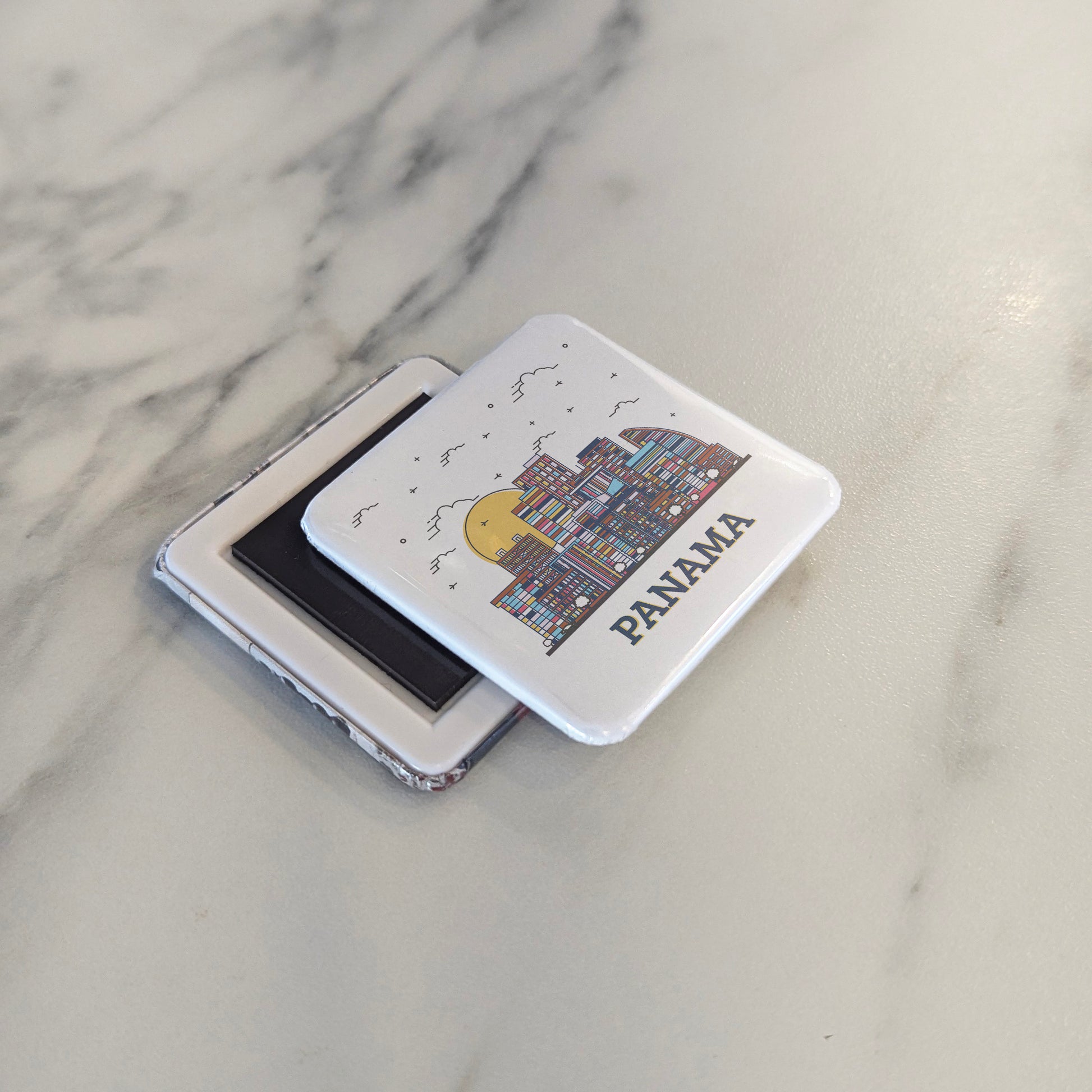 Panama City Skyline Fridge Magnet - PhiloPerse