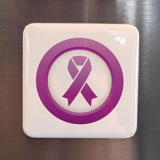 Pancreatic Cancer Awareness Fridge Magnet - PhiloPerse