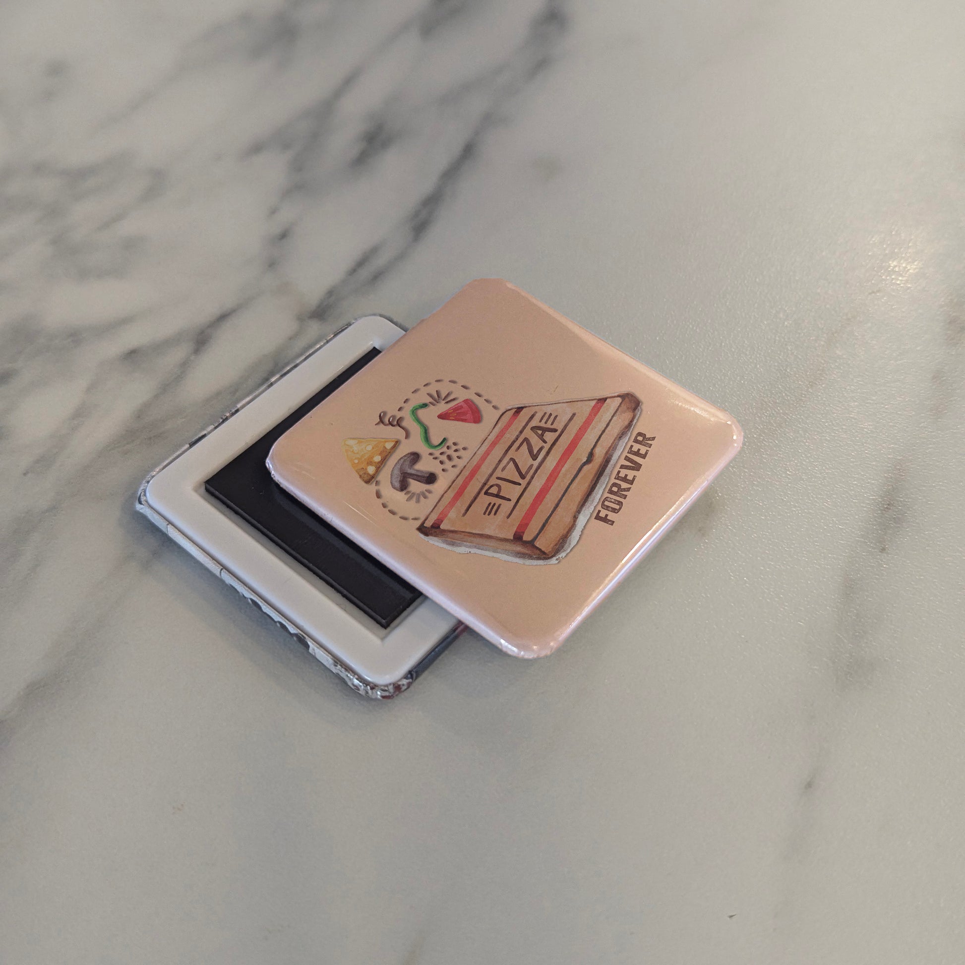 Pizza Forever Fridge Magnet - PhiloPerse