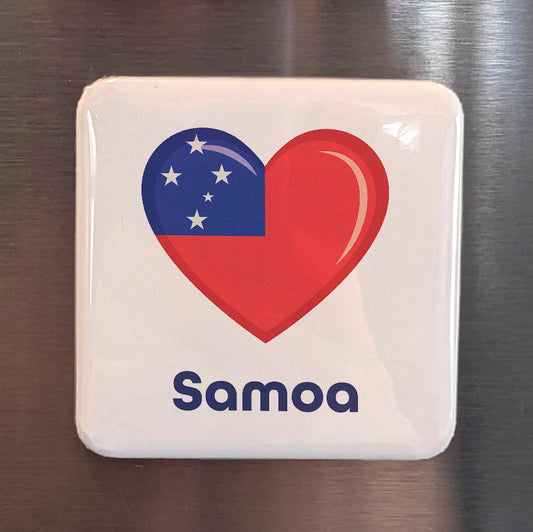 Samoa Flag Fridge Magnet - PhiloPerse