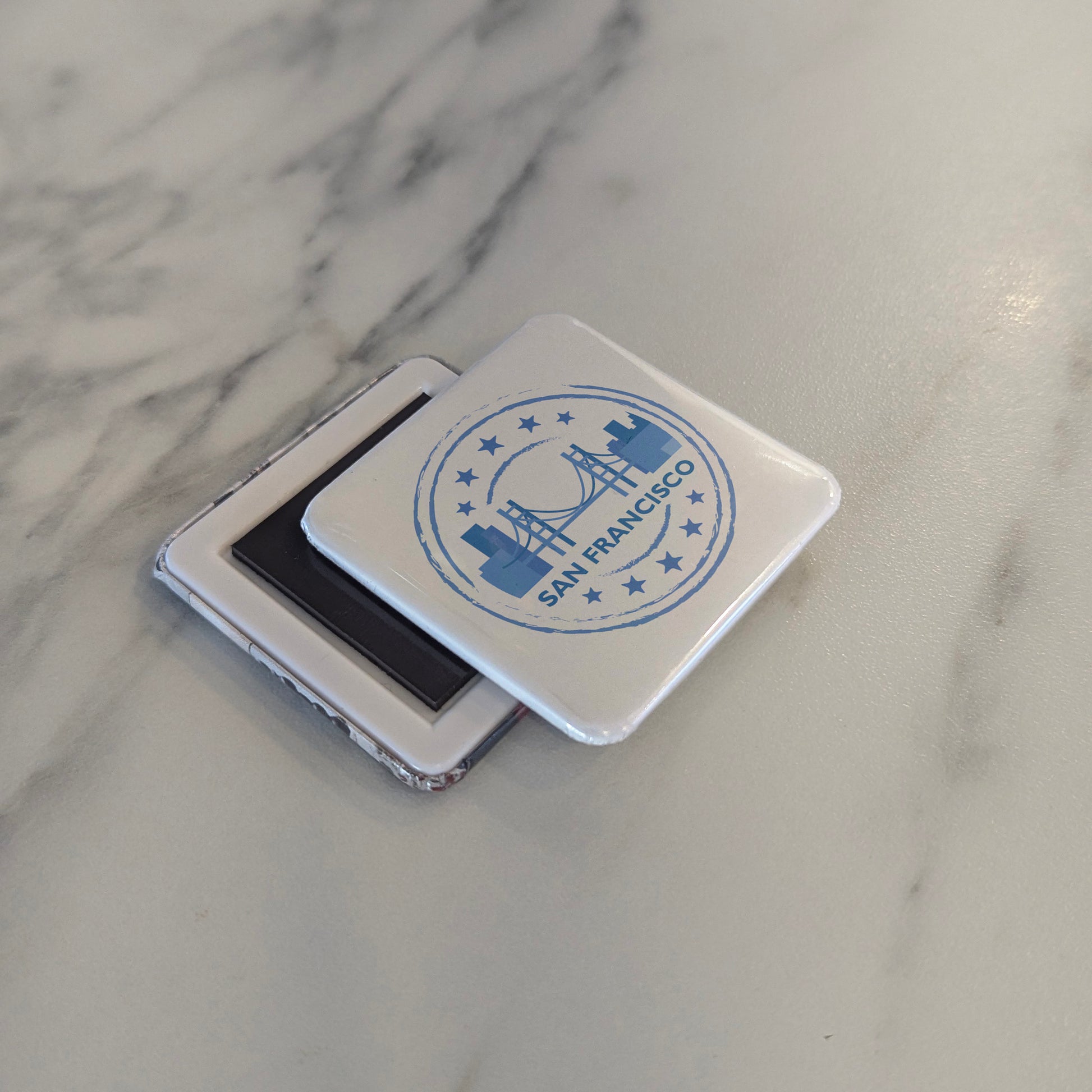 San Francisco Stamp Fridge Magnet - PhiloPerse