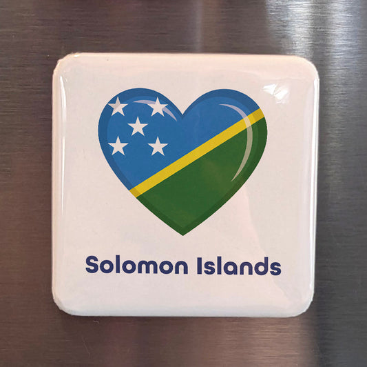 Solomon Islands Flag Fridge Magnet - PhiloPerse