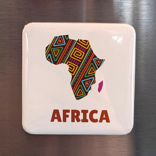 Africa Map V2 Fridge Magnet - PhiloPerse