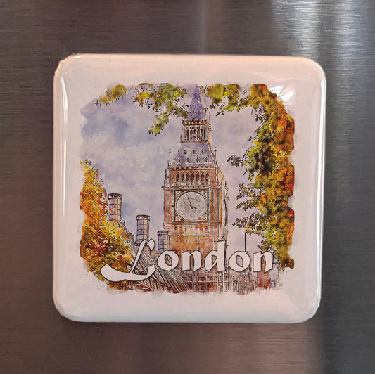 Big Ben Tower in London Fridge Magnet - PhiloPerse