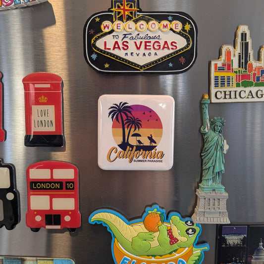 California Fridge Magnet