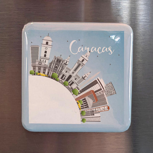 Caracas Skyline Fridge Magnet - PhiloPerse