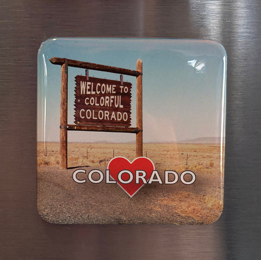 Colorado View Fridge Magnet - PhiloPerse