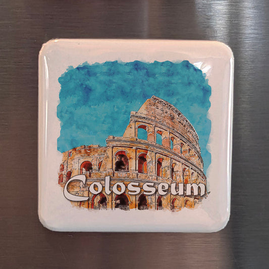 Colosseum in Rome Italy Fridge Magnet - PhiloPerse