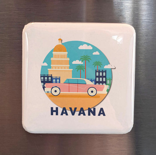 Cuba Havana Fridge Magnet - PhiloPerse