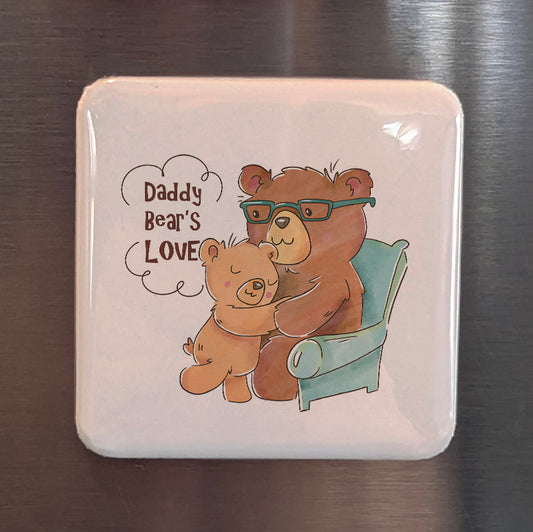 Daddy Bear's Love Fridge Magnet - PhiloPerse
