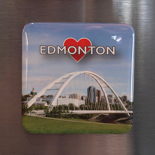 Edmonton Bridge Fridge Magnet - PhiloPerse