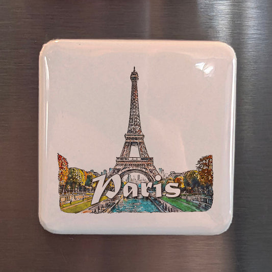 Eiffel Tower in Paris Fridge Magnet - PhiloPerse