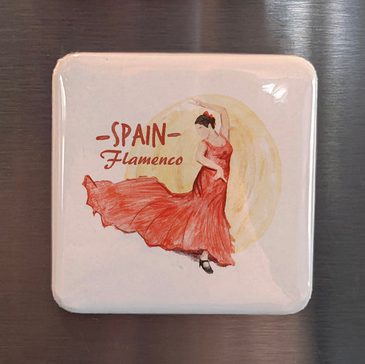 Flamenco Dance Spain Fridge Magnet - PhiloPerse