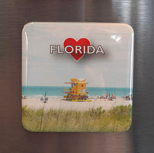 Florida Beach Fridge Magnet - PhiloPerse
