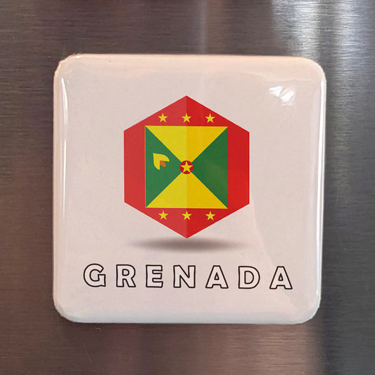 Grenada Fridge Magnet - PhiloPerse