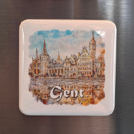 Gent Belgium Fridge Magnet - PhiloPerse