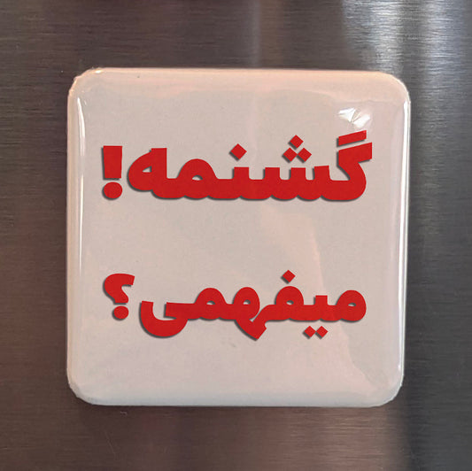 Goshname Mifahmi? Fridge Magnet - PhiloPerse