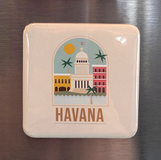 Havana Fridge Magnet - PhiloPerse