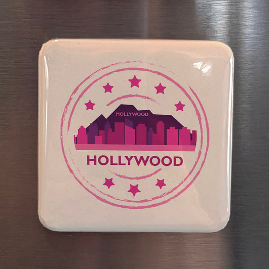Hollywood Stamp Fridge Magnet - PhiloPerse