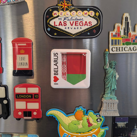 I Love Belarus Fridge Magnet