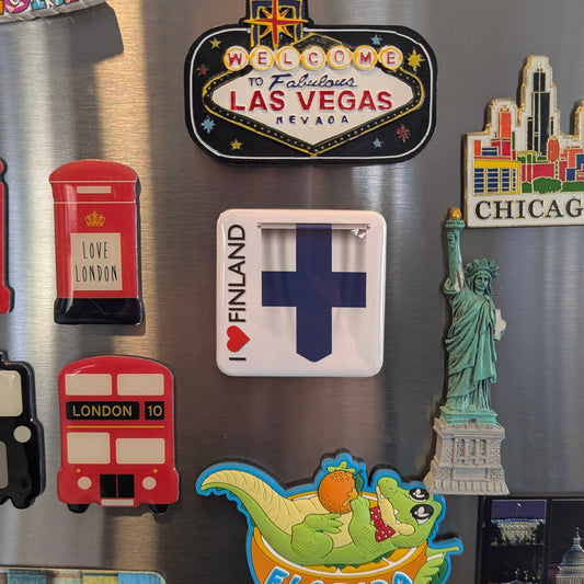 I Love Finland Fridge Magnet