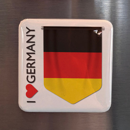 I Love Germany Fridge Magnet - PhiloPerse
