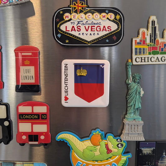 I Love Liechtenstein Fridge Magnet