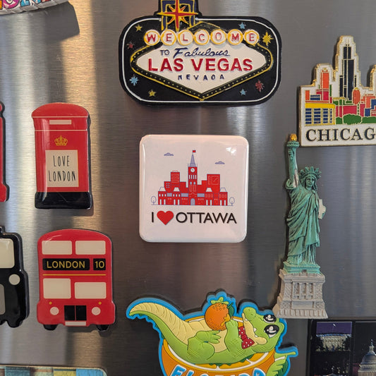 I love Ottawa Fridge Magnet