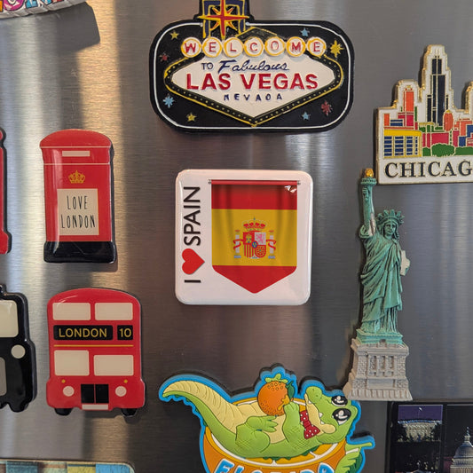 I Love Spain Fridge Magnet