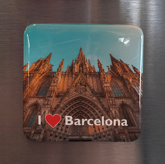 I Love Barcelona Fridge Magnet - PhiloPerse