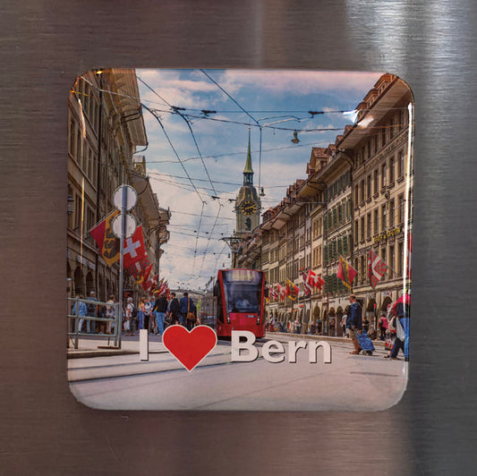 I Love Bern Fridge Magnet - PhiloPerse