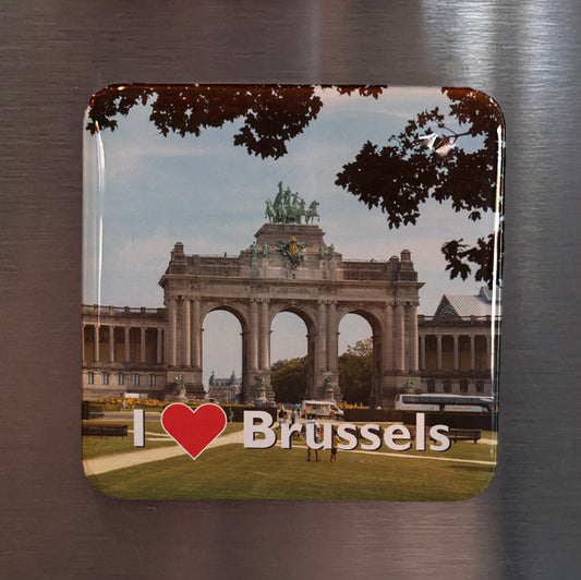 I Love Brussels Fridge Magnet - PhiloPerse