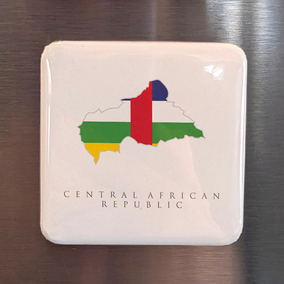 Central Africa Fridge Magnet - PhiloPerse